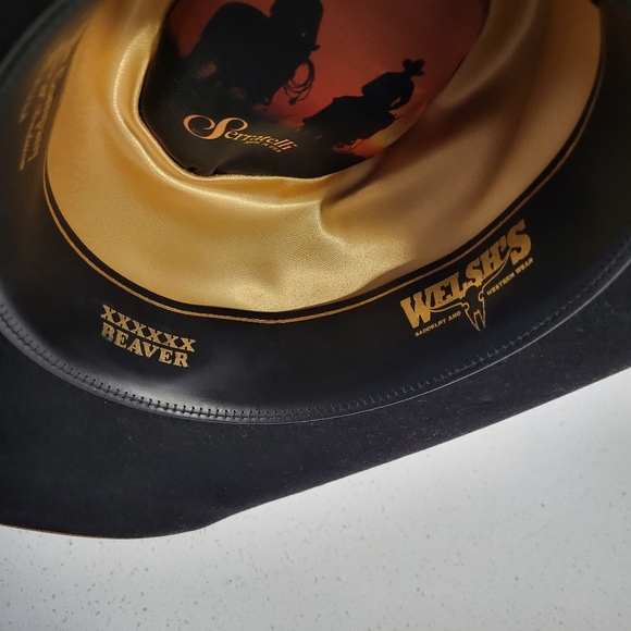 Serratelli 6X Beaver Felt Cowboy Hat Size 6 5/8 - Picture 10 of 10